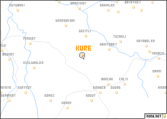 map of Küre