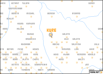 map of Kurē