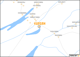 map of Kūrgāh