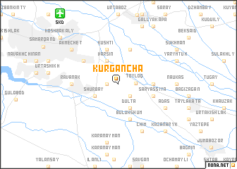 map of Kurgancha