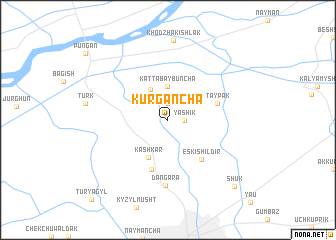 map of Kurgancha