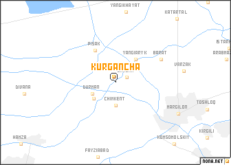 map of Kurgancha