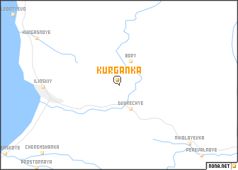 map of Kurganka