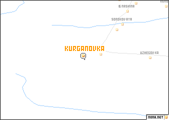 map of Kurganovka