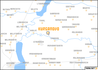 map of Kurganovo