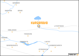 map of Kurganovo