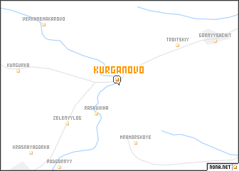 map of Kurganovo