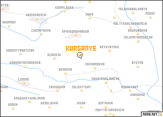 map of Kurgan\