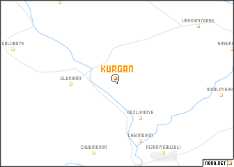 map of Kurgan