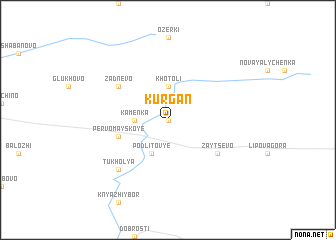 map of Kurgan