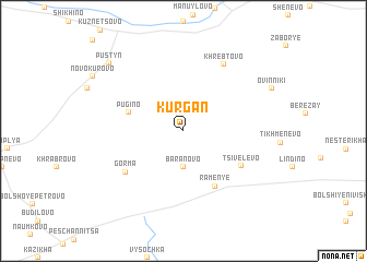 map of Kurgan