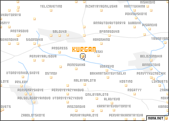 map of Kurgan