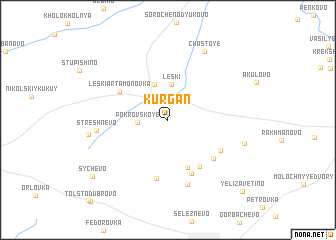 map of Kurgan