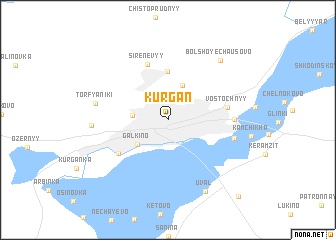 map of Kurgan