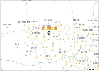 map of Kurhāmi