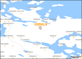 map of Kurhila