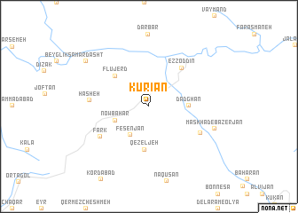 map of Kūrīān