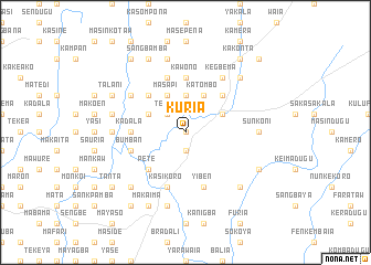 map of Kuria