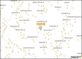 map of Kuria