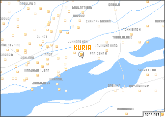 map of Kūria