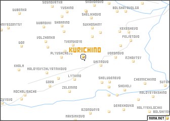 map of Kurichino