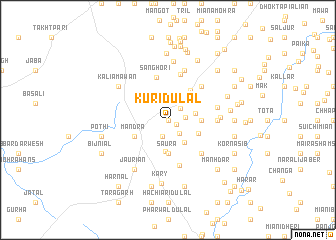 map of Kuri Dulāl