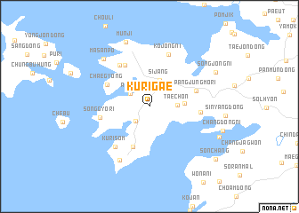 map of Kurigae