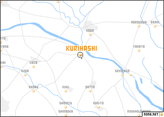 map of Kurihashi