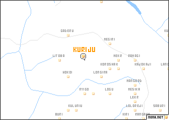 map of Kuriju