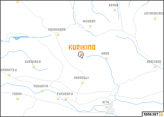 map of Kurikino