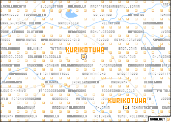 map of Kurikotuwa