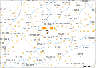 map of Kurīkot