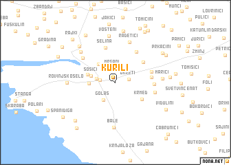 map of Kurili