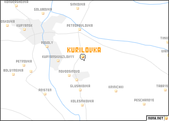 map of Kurilovka