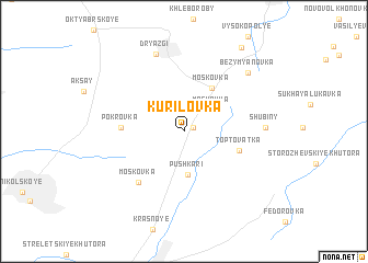 map of Kurilovka