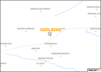 map of Kurilovka