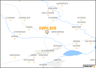 map of Kurilovo