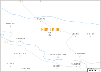 map of Kurilovo