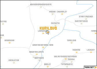 map of Kurilovo