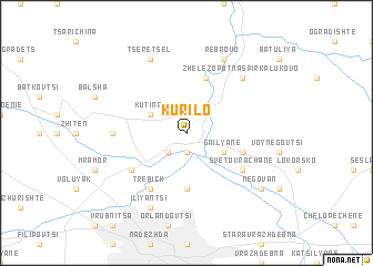 map of Kurilo