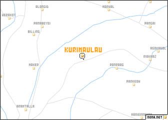 map of Kurimaulau