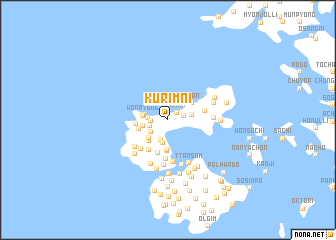 map of Kurim-ni