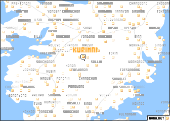 map of Kurim-ni
