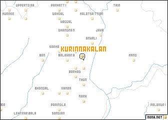 map of Kurinna Kalān