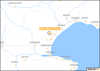 map of Kurinomine