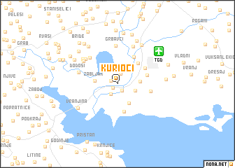 map of Kurioci