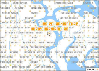 map of Kurir Char Miānchar