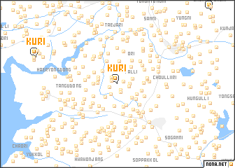 map of Ku-ri