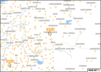 map of Ku-ri