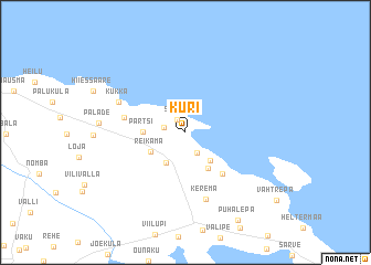 map of Kuri